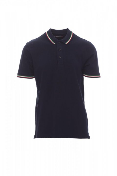Italia Polohemd Bleu marine