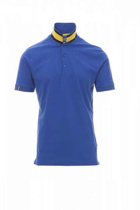 Memphis Polohemd KÖNIGSBLAU/GELB-MARINEBLAU