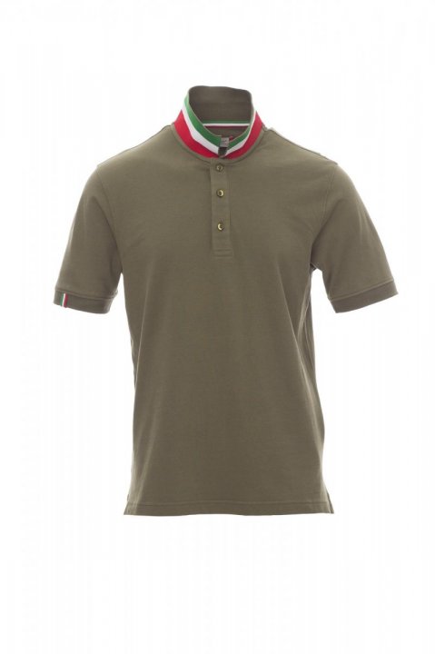 Nation Polohemd MILITÄRGRÜN/ITALIEN