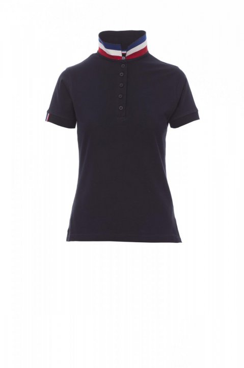 Nation Lady Polohemd MARINEBLAU/FRANKREICH