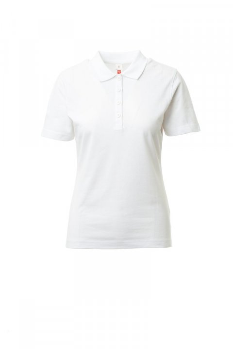 Rome Lady Polohemd Blanc