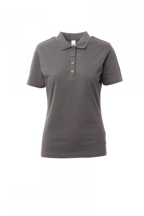 Rome Lady Polohemd RAUCHGRAU