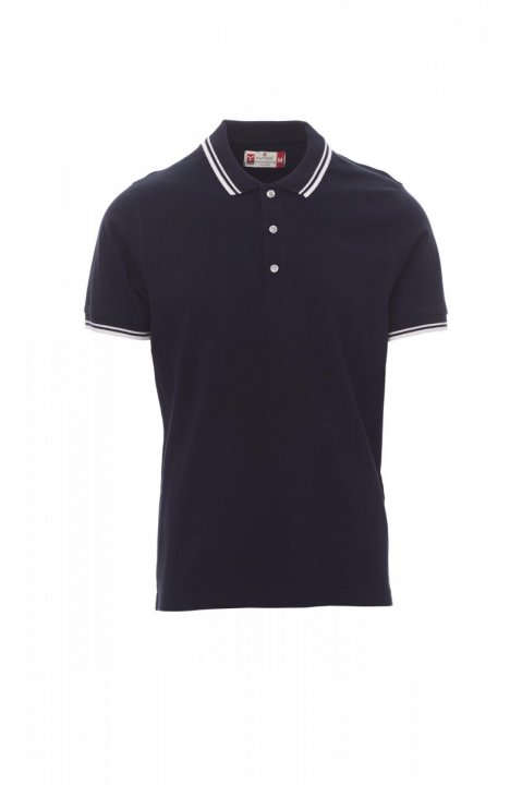 Skipper Polohemd MARINEBLAU/WEISS