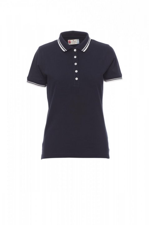 Skipper Lady Polohemd MARINEBLAU/WEISS