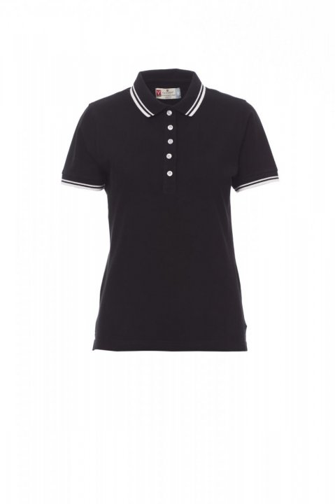 Skipper Lady Polohemd SCHWARZ/WEISS