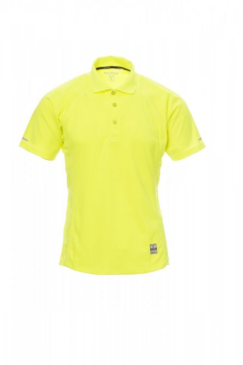Training Polohemd Jaune fluo