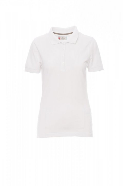 Venice Lady Polohemd Blanc