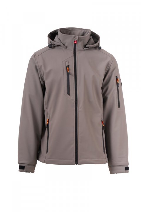 Creek Softshell-Jacke RAUCHGRAU