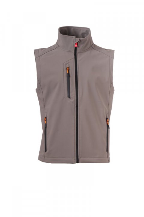 Creek L.I.T. Softshell-Weste RAUCHGRAU