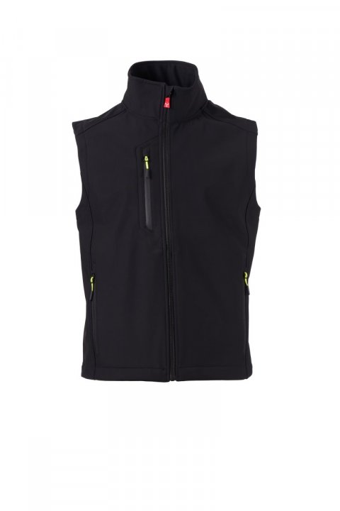 Creek L.I.T. Softshell-Weste SCHWARZ