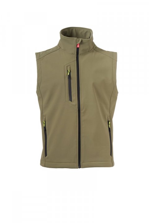 Creek Softshell-Weste MILITÄRGRÜN