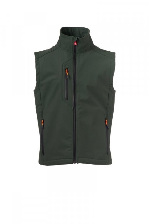 Creek Softshell-Weste WALDGRÜN
