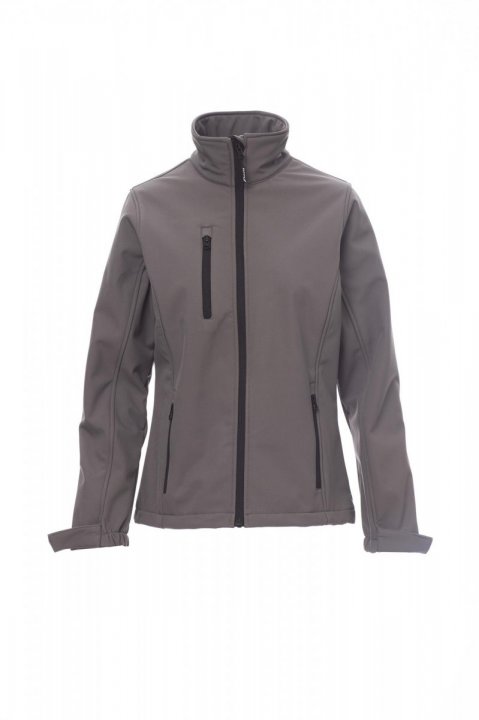 Dublin Lady Softshell-Jacke STAHLGRAU
