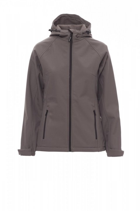 Gale Lady Softshell-Jacke STAHLGRAU
