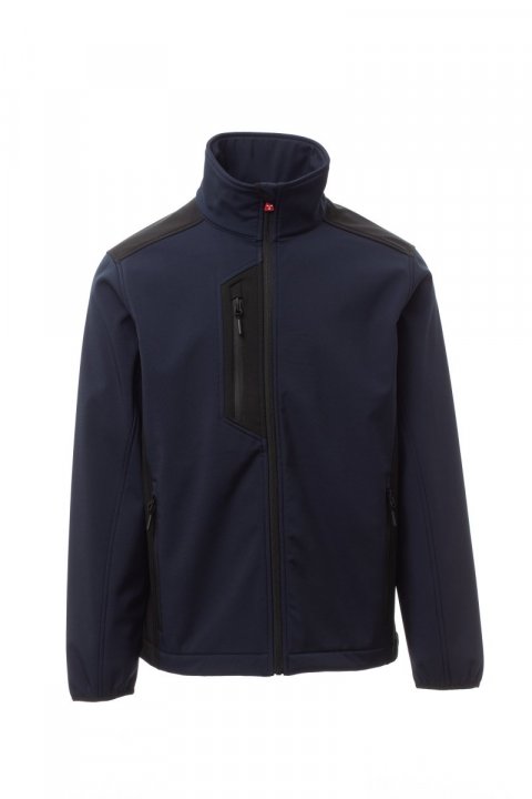 Galway Softshell-Jacke Bleu marine / Noir