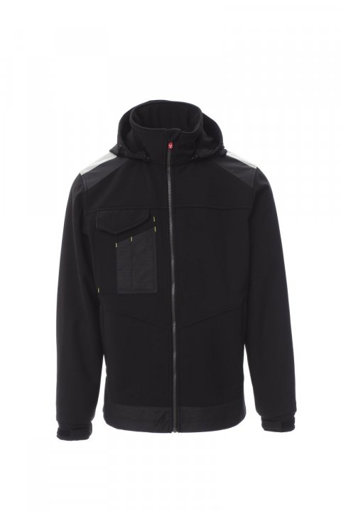 Performer 2.0 Softshell-Jacke SCHWARZ/SCHWARZ