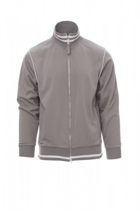 Derby Sweatshirt GRAU/WEISS