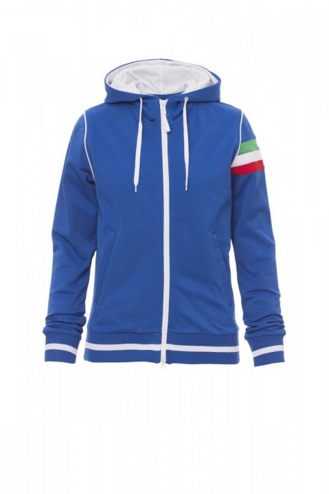 Kansas Sweatshirt KÖNIGSBLAU / Blanc