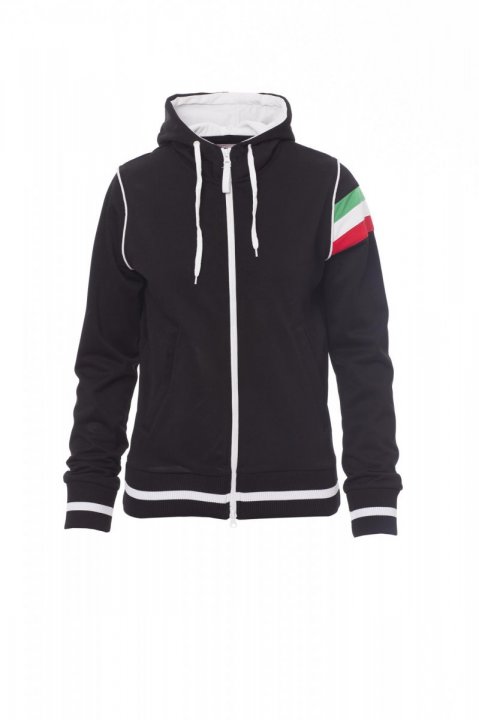 Kansas Sweatshirt Noir / Blanc