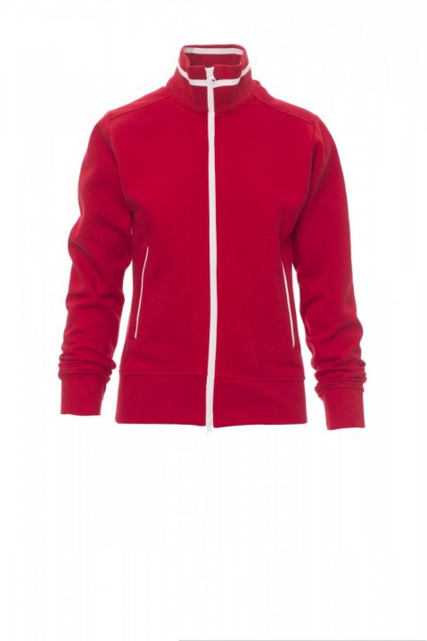 Melbourne Sweatshirt ROT/WEISS