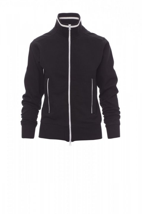 Melbourne Sweatshirt SCHWARZ/WEISS