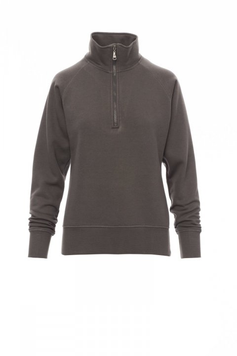 Miami+Lady Sweatshirt RAUCHGRAU