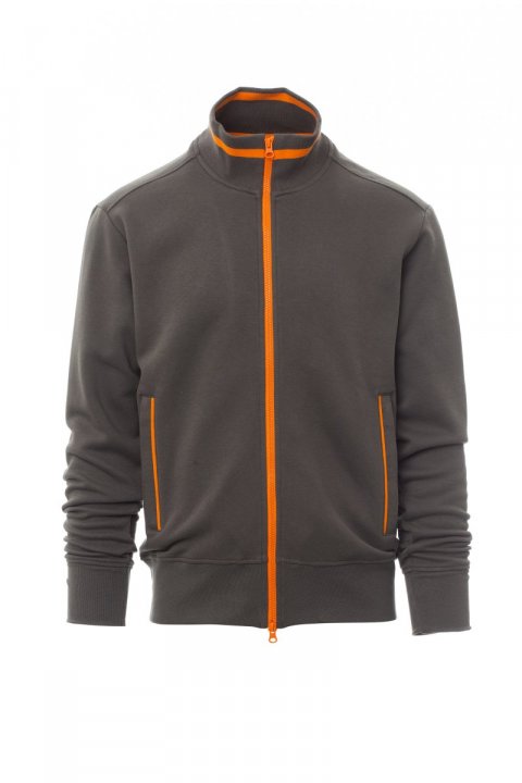 Sydney Sweatshirt RAUCHGRAU/ORANGE