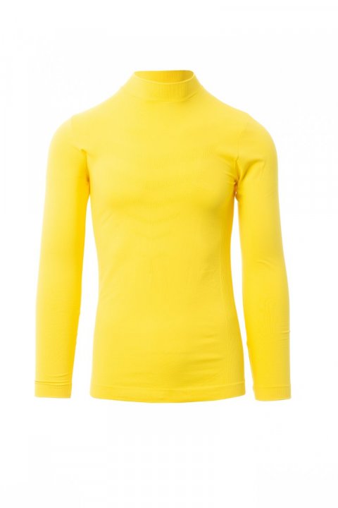 Tplayer T-shirt thermique Jaune