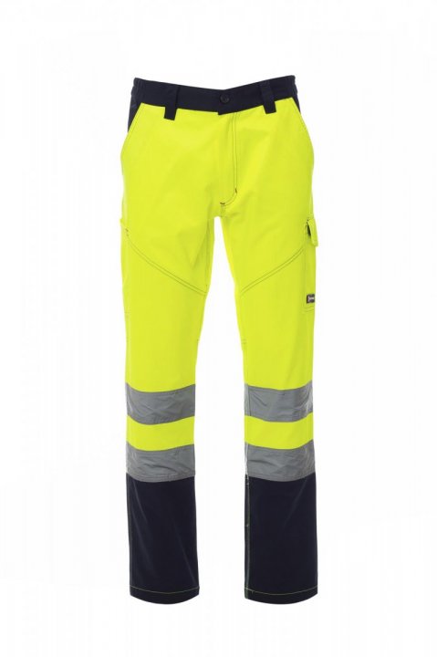 Charter Arbeitshose FLUOGELB/MARINEBLAU