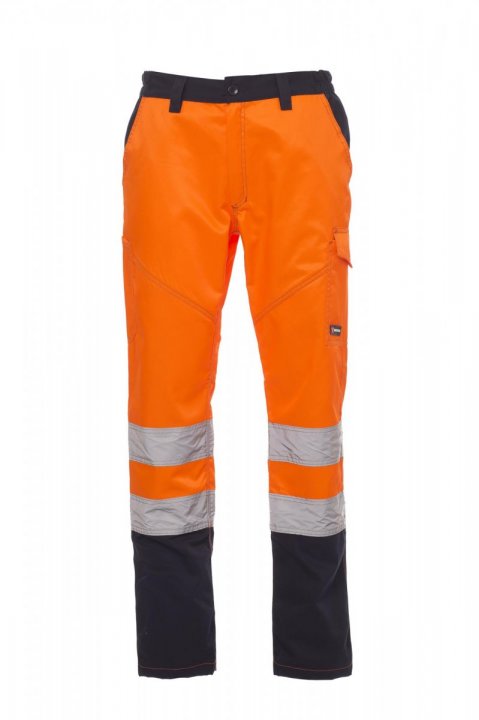 Charter Arbeitshose FLUOORANGE/MARINEBLAU