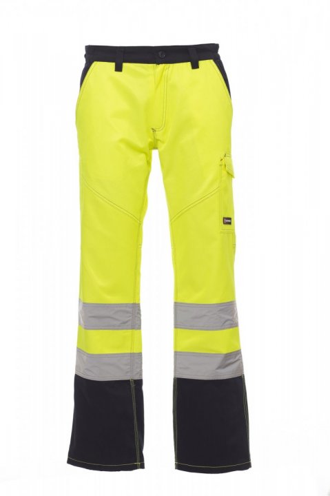 Charter Polar Arbeitshose FLUOGELB/MARINEBLAU