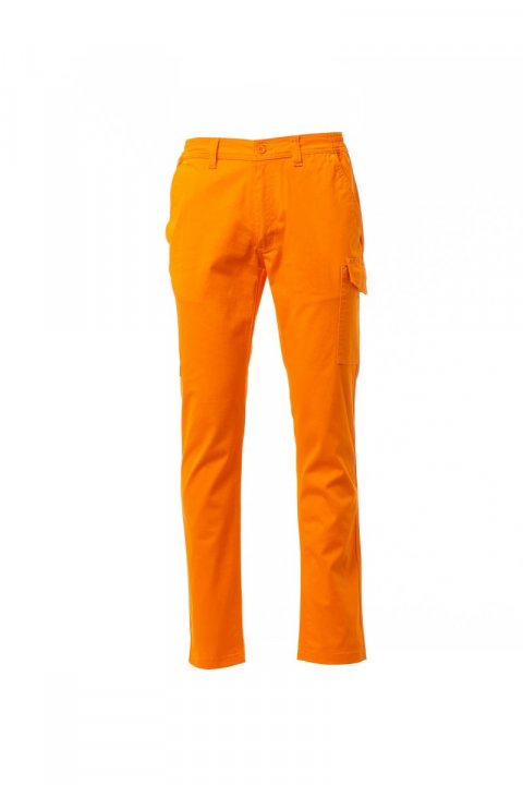Power Stretch Arbeitshose Orange