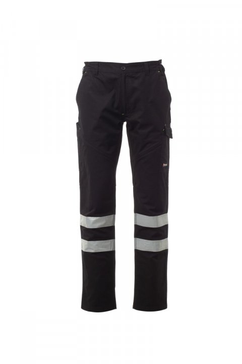 Worker Summer Reflex Arbeitshose GANZ SCHWARZ
