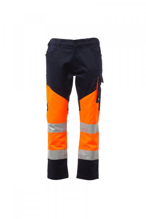 Working Arbeitshose Orange fluo / Bleu marine