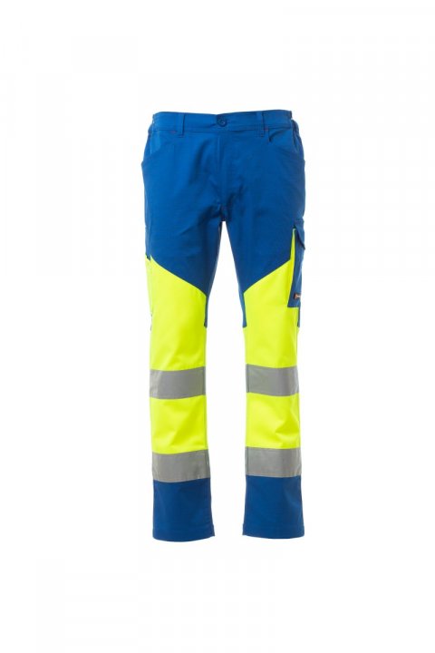 Working Summer Arbeitshose Jaune fluo / KÖNIGSBLAU