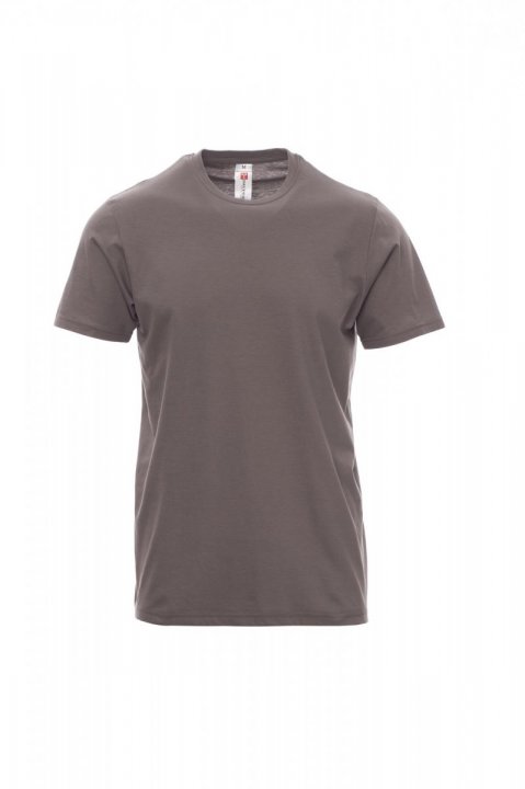 Print T-Shirt STAHLGRAU