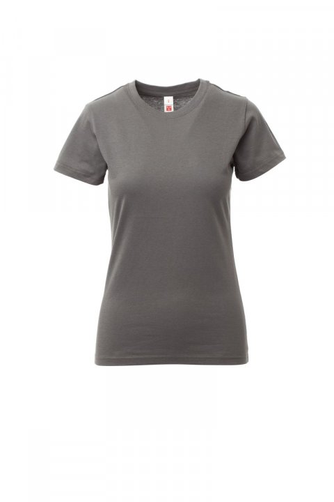 Print Lady T-Shirt RAUCHGRAU