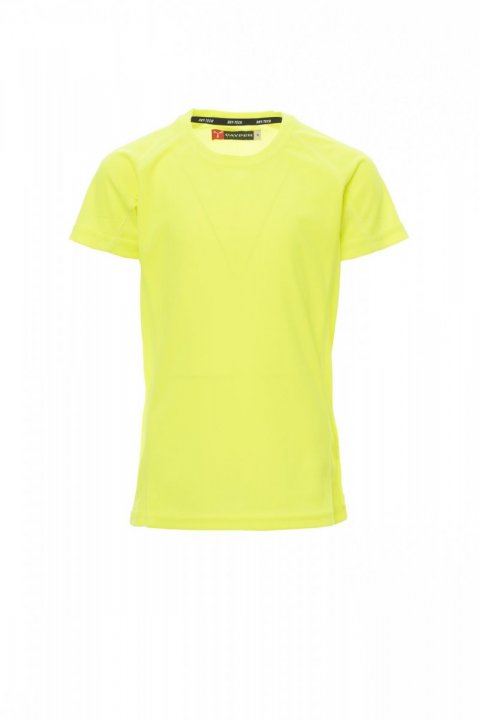 Runner Kids T-shirt Jaune fluo