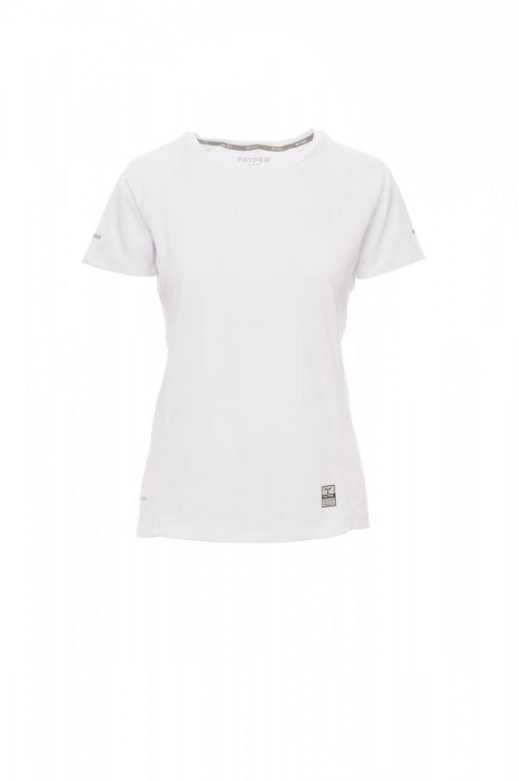 Running Lady T-shirt Blanc