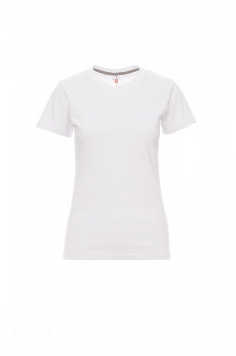 Sunrise Lady T-shirt Blanc