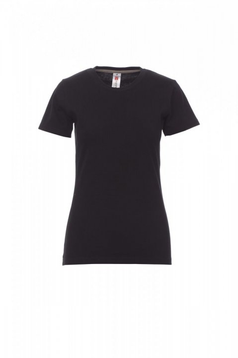 Sunrise Lady T-shirt Noir