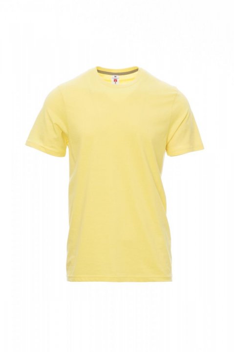 Sunset T-shirt HELLES LIMETTENGELB