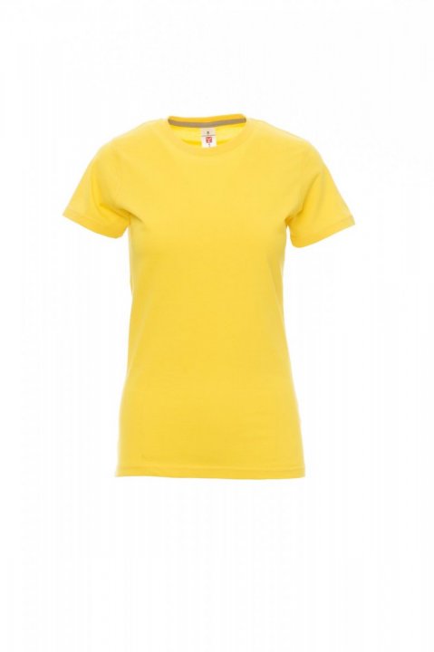 Sunset Lady T-shirt Jaune
