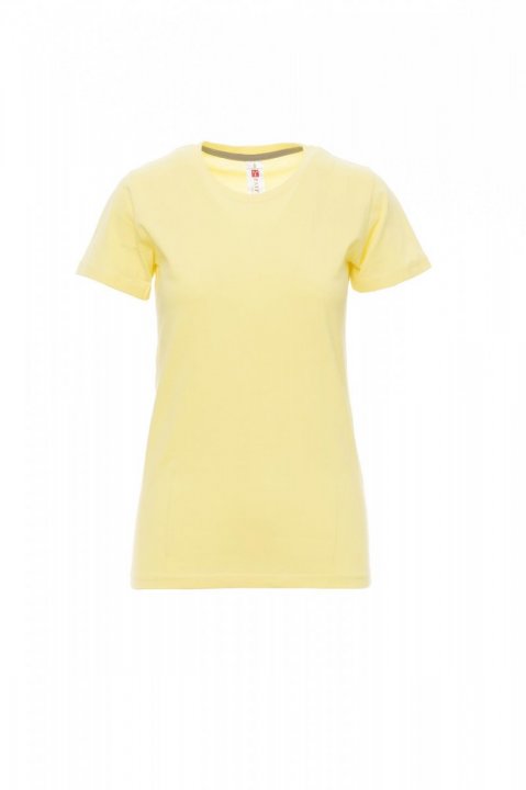 Sunset Lady T-shirt HELLES LIMETTENGELB