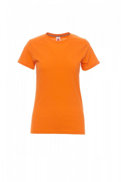 Sunset Lady T-shirt Orange