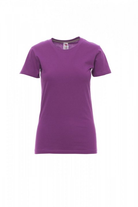 Sunset Lady T-shirt SOMMERVIOLETT
