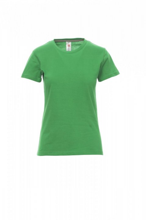 Sunset Lady T-shirt Vert vif