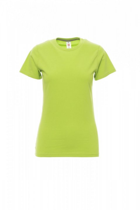 Sunset Lady T-shirt SAUERGRÜN