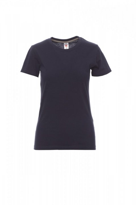Sunset Lady T-shirt Bleu marine