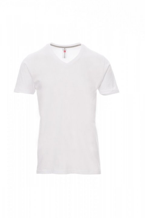 V-Neck T-shirt Blanc
